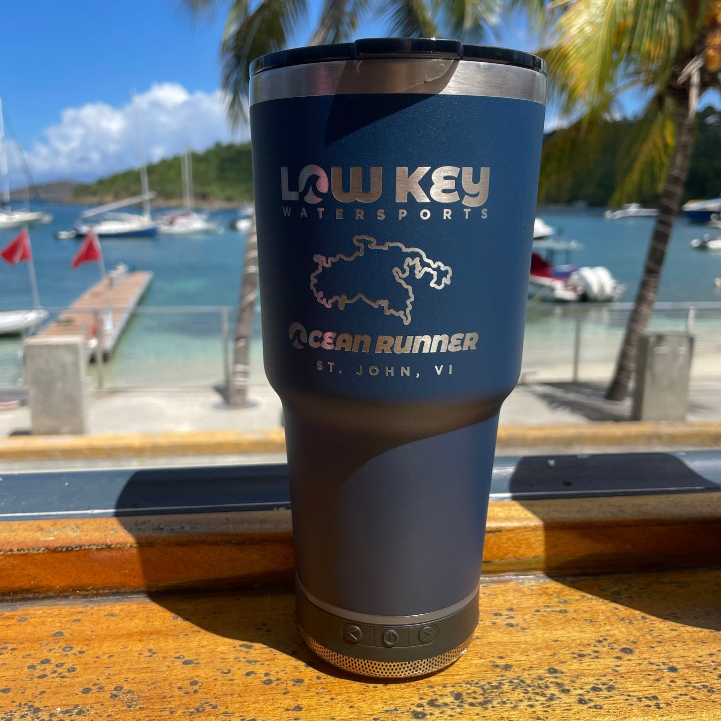 LKW/OR 28oz Tumbler w/speaker