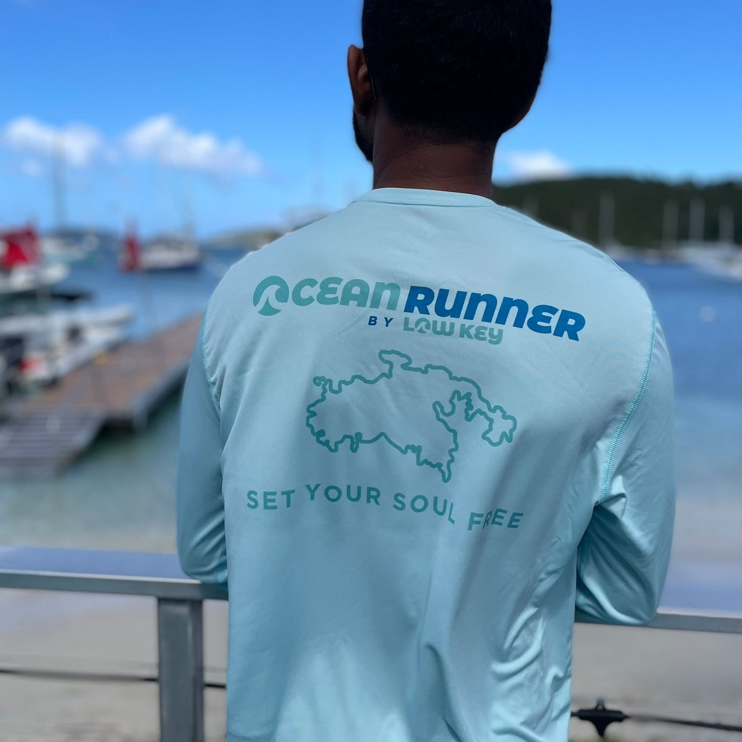 SunDial-OR Crew Neck Rashguard