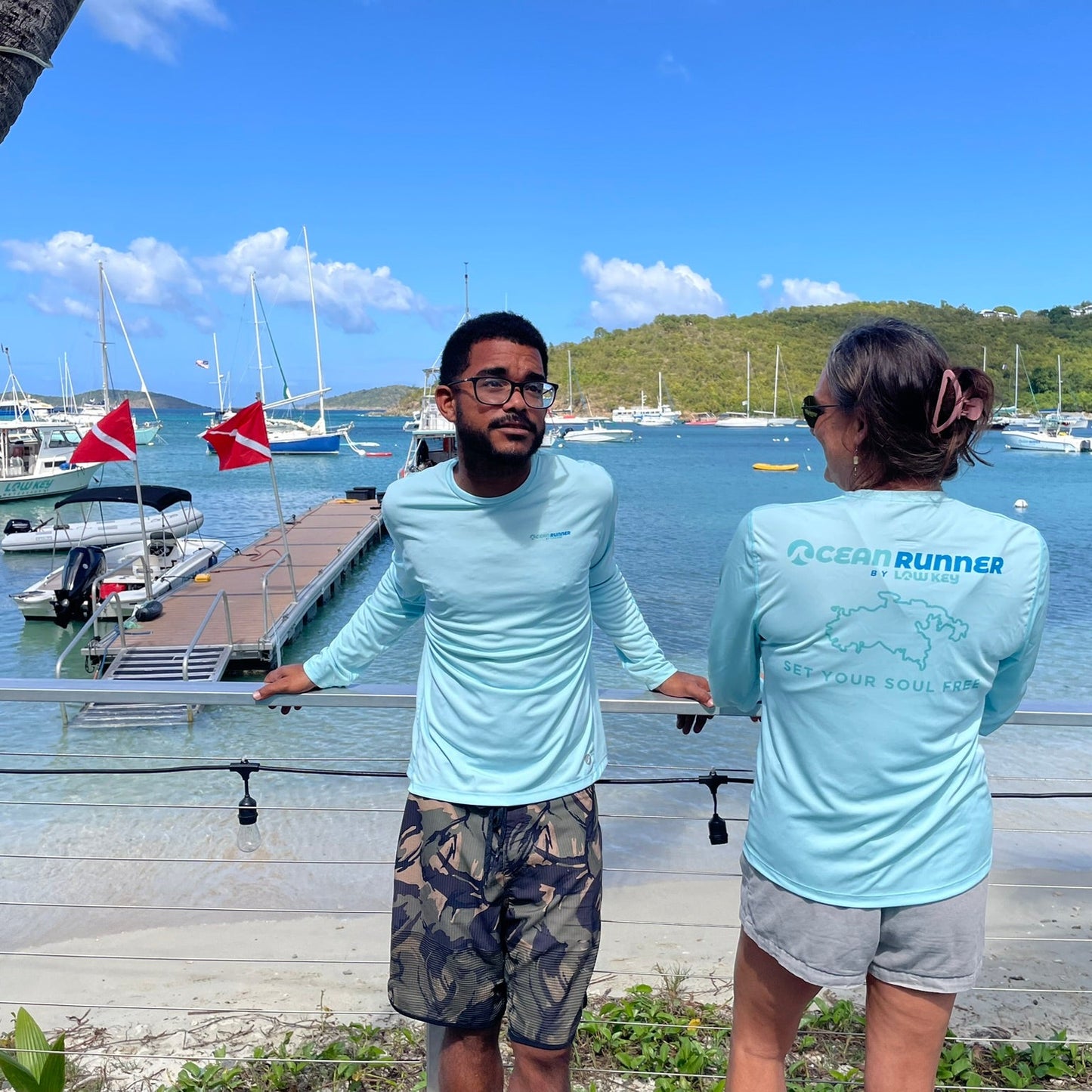 SunDial-OR Crew Neck Rashguard