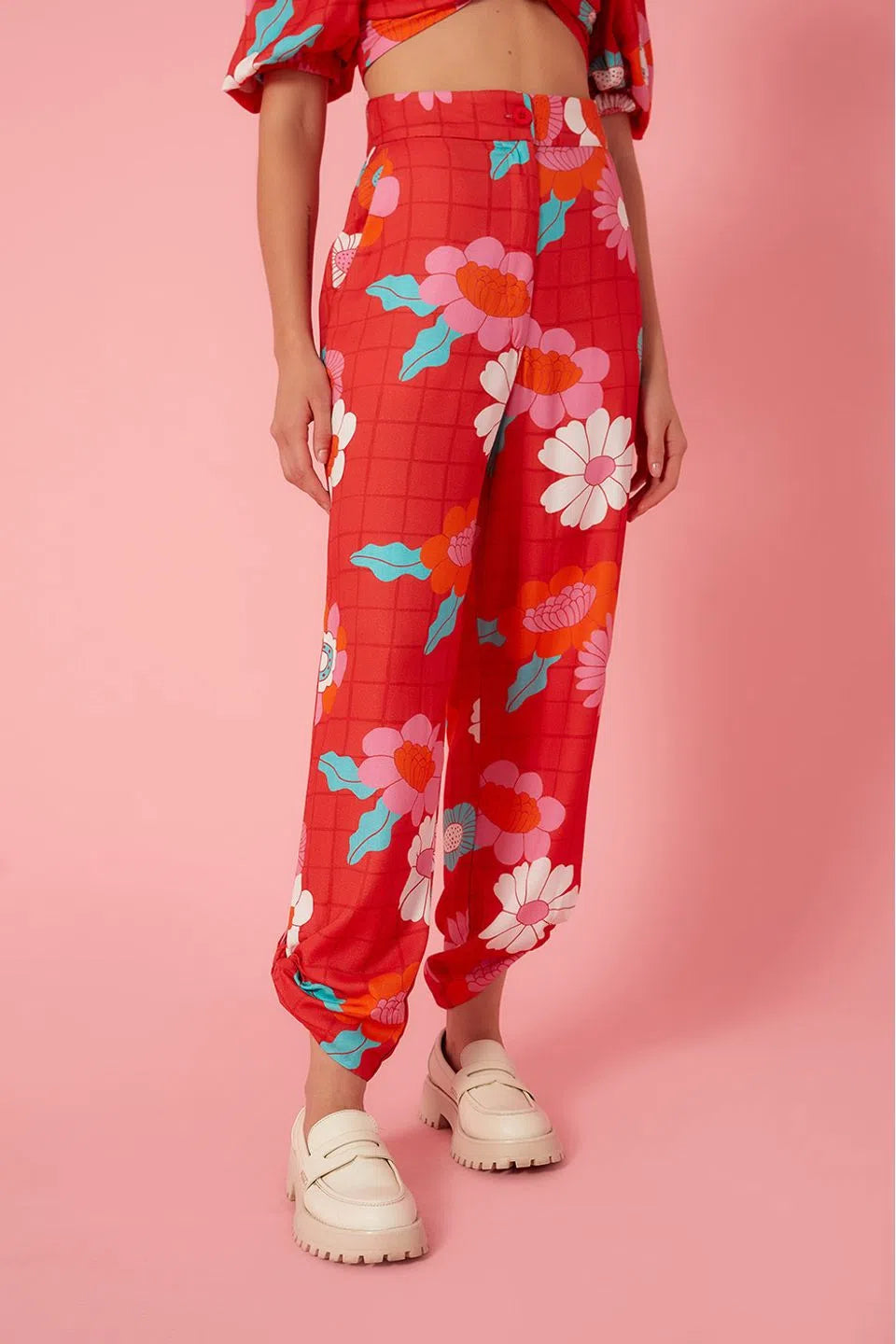 Dress to- Florinda Print Pants