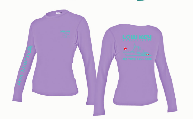 LKWHeyNow Womens Rash Guard