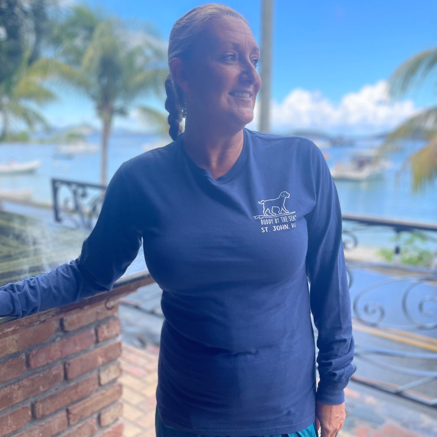 Buddy by the Sea Long Sleeve