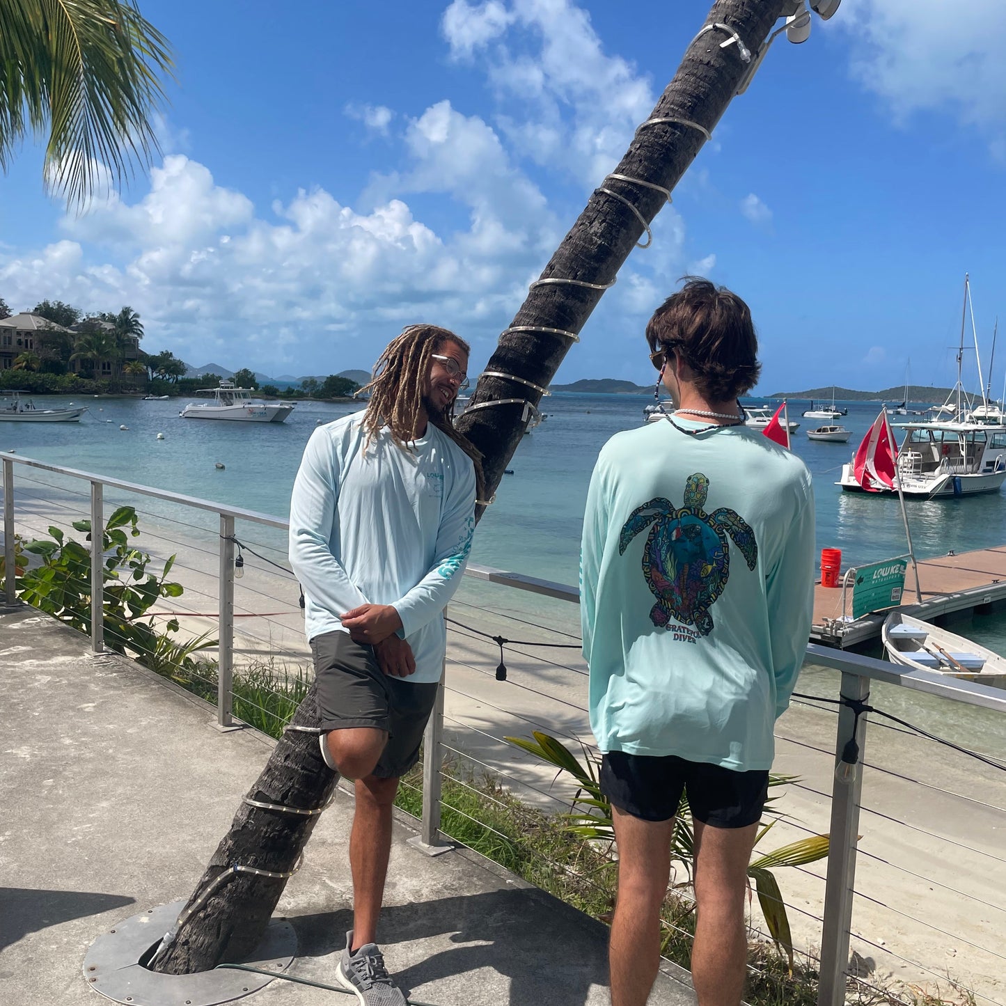 Grateful Diver Psychedelic Turtle