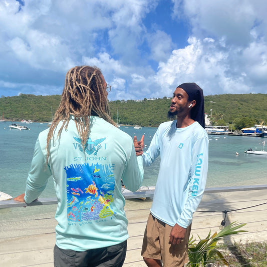 Abakiki, Coral Reef V.I. Flag