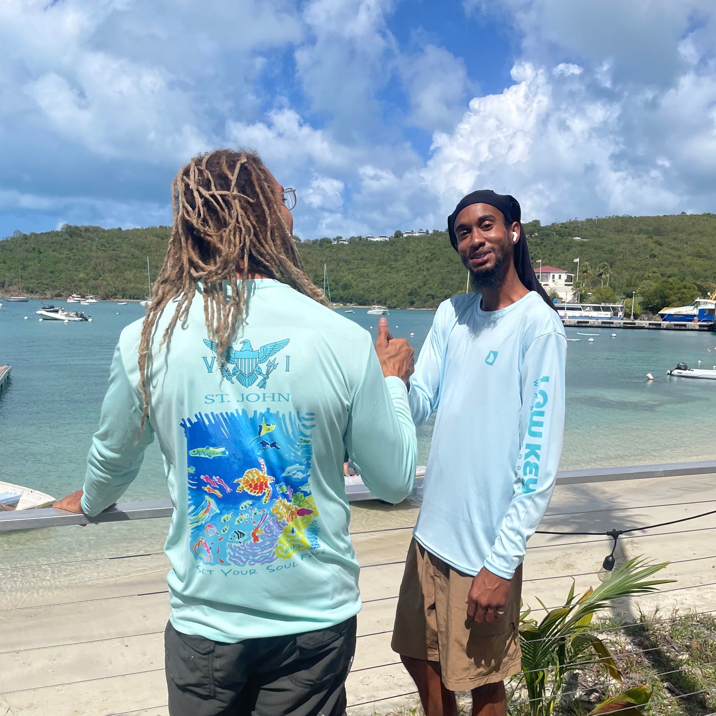 Abakiki, Coral Reef V.I. Flag