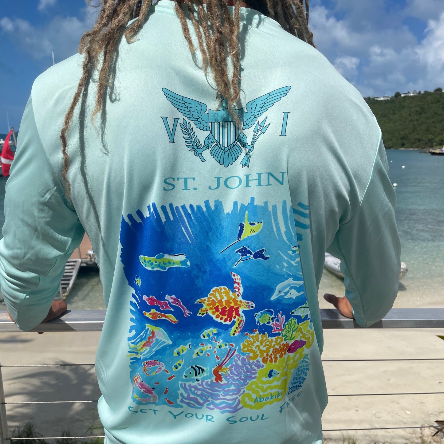 Abakiki, Coral Reef V.I. Flag
