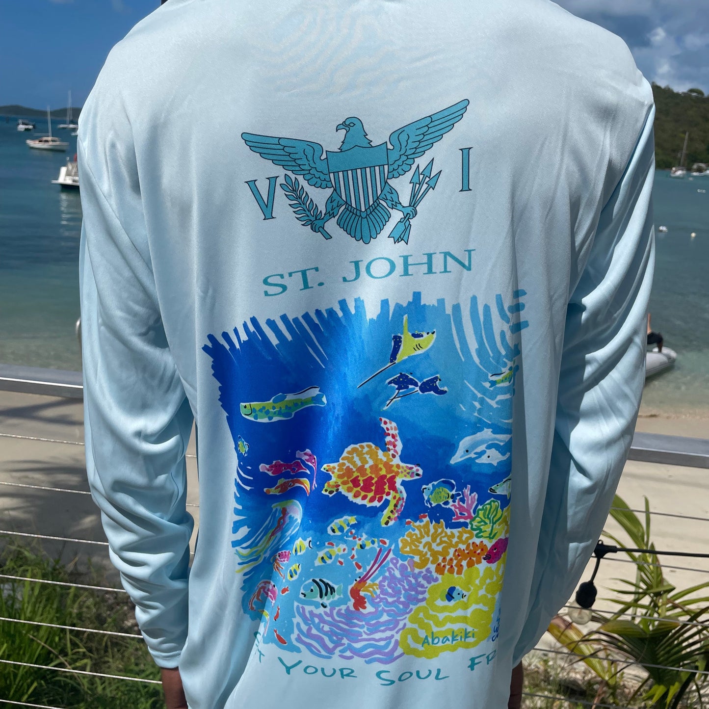 Abakiki, Coral Reef V.I. Flag