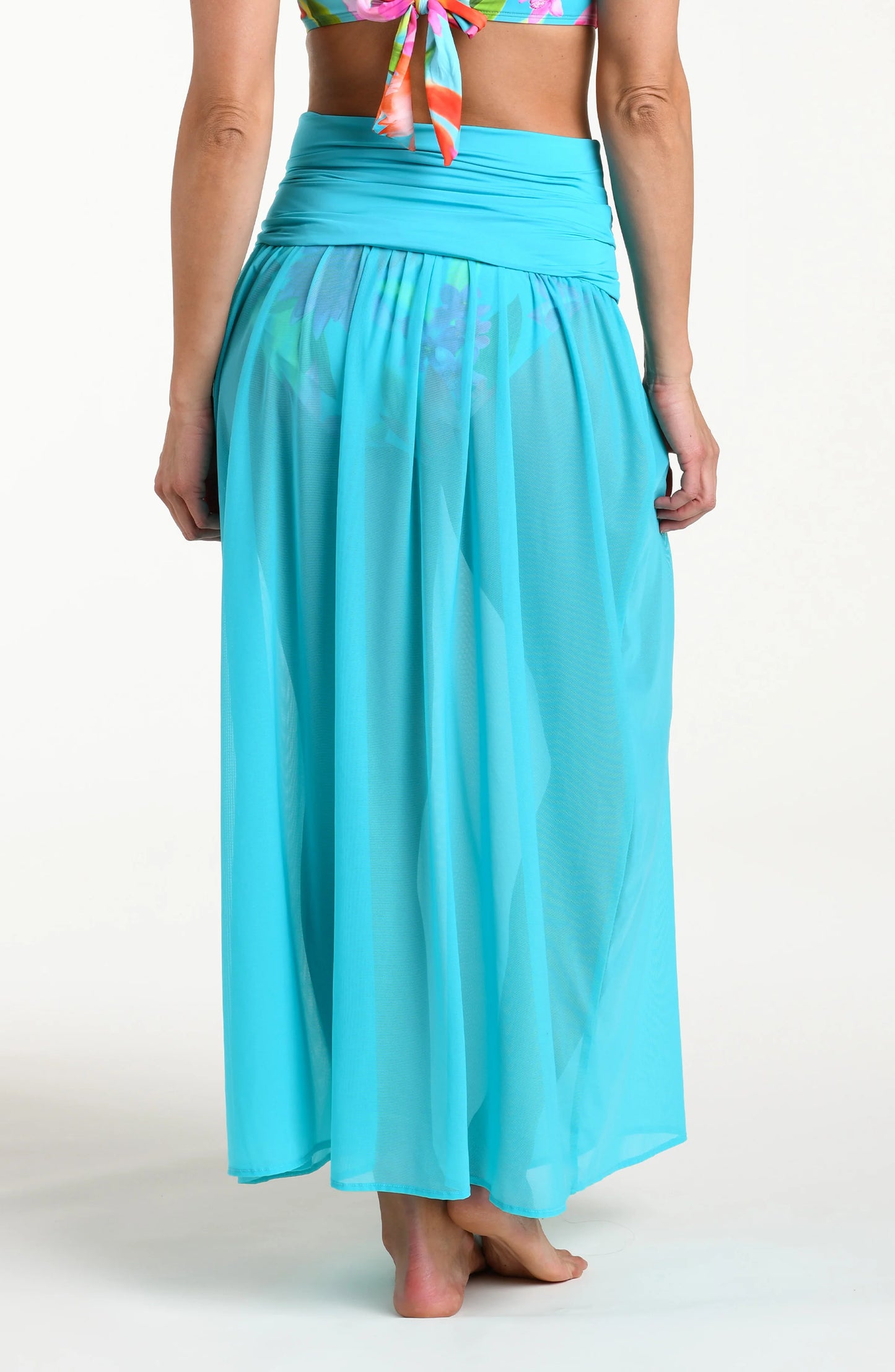 LaBlanca Sunset Botanica Strapless Convertible Maxi Dress