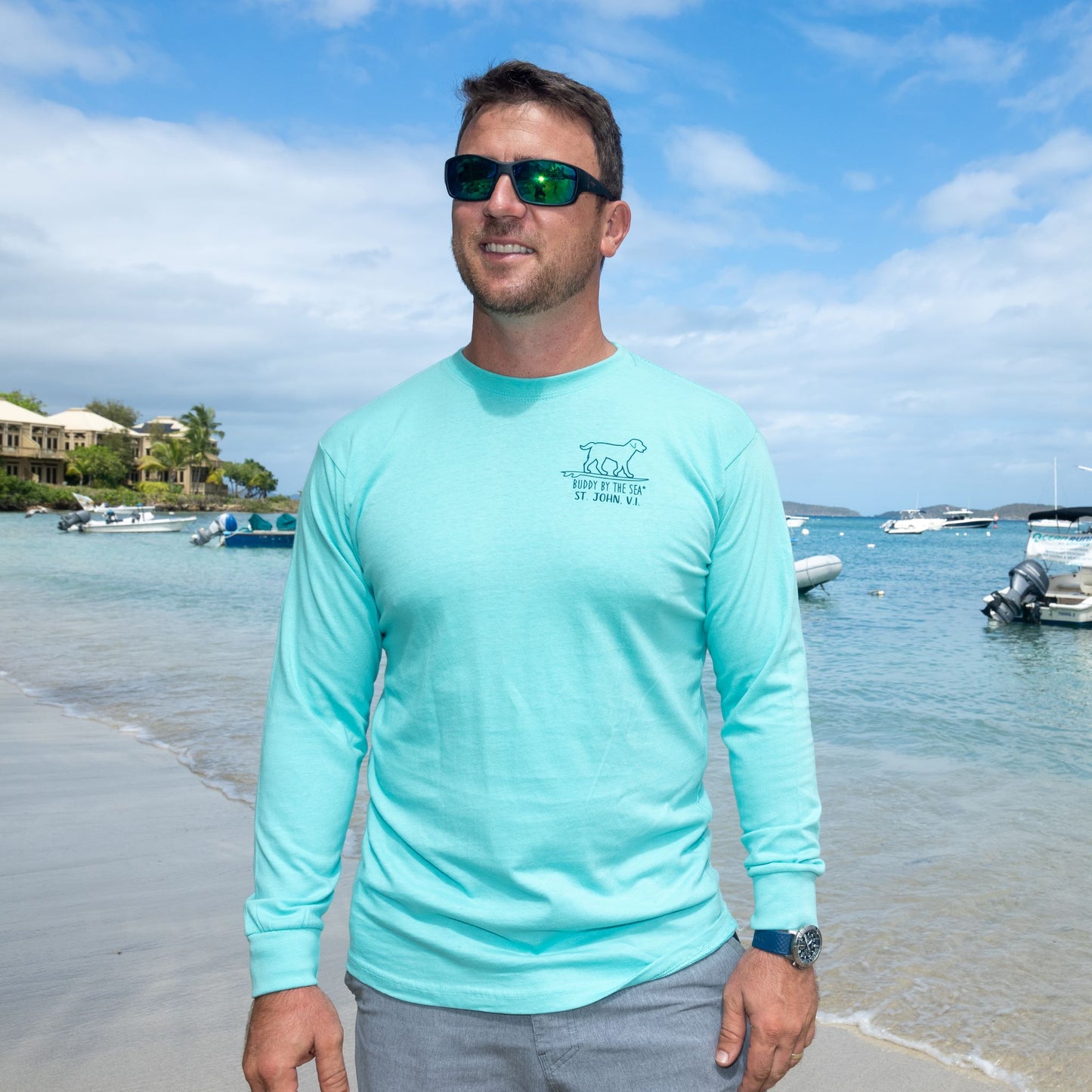 Buddy by the Sea Long Sleeve